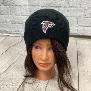 NFL Atlanta Falcons youth kids black knit beanie OS